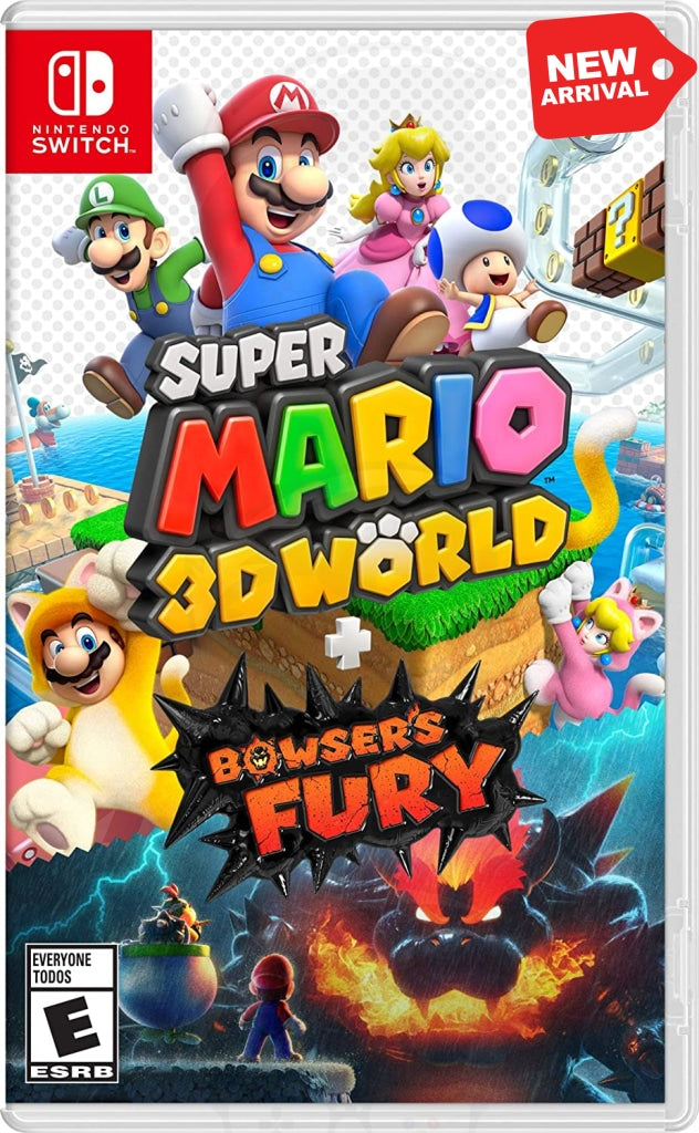 Super Mario 3D World + Bowser's Fury - Nintendo Switch Super Mario 3D World + Bowser's Fury - Nintendo Switch